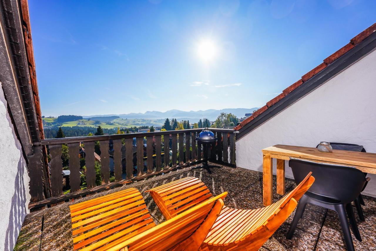 Allgaeu Chalet Mit Berg-Panorama Oberreute Exterior photo